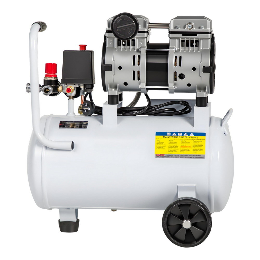 Giantz 24L Quiet Oil Free Air Compressor 0.75HP view 3