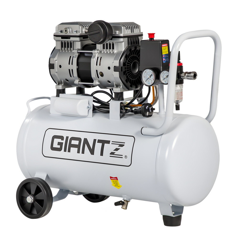 Giantz 30L Quiet Oil Free Air Compressor 0.75HP