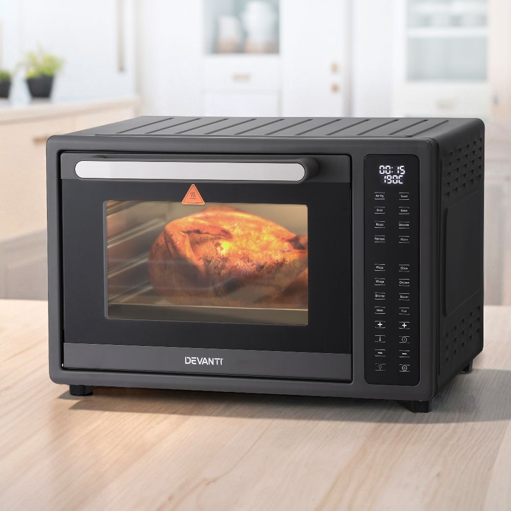 Devanti 32L LCD Touch Air Fryer Oven 1700W