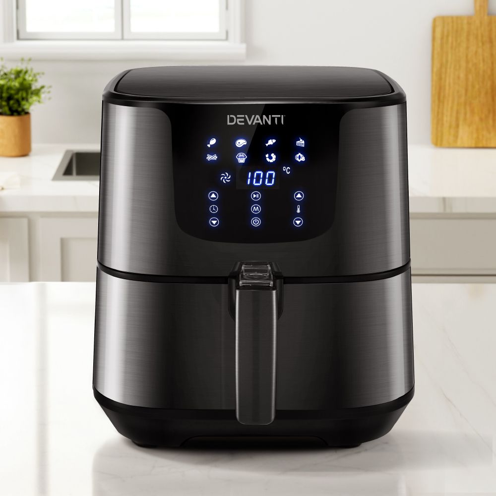 Devanti 7L LCD Air Fryer 1700W