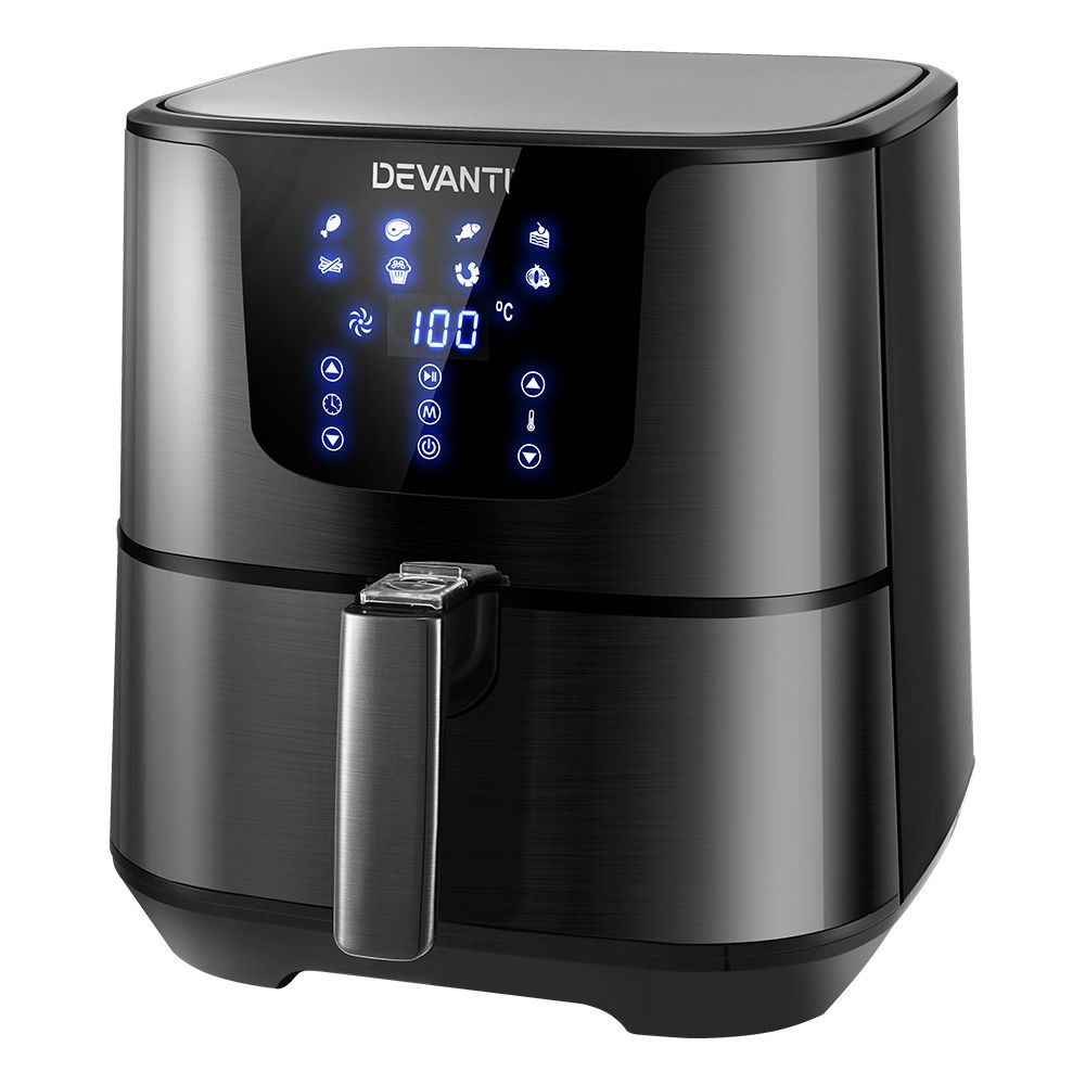 Devanti 7L LCD Air Fryer 1700W view 3