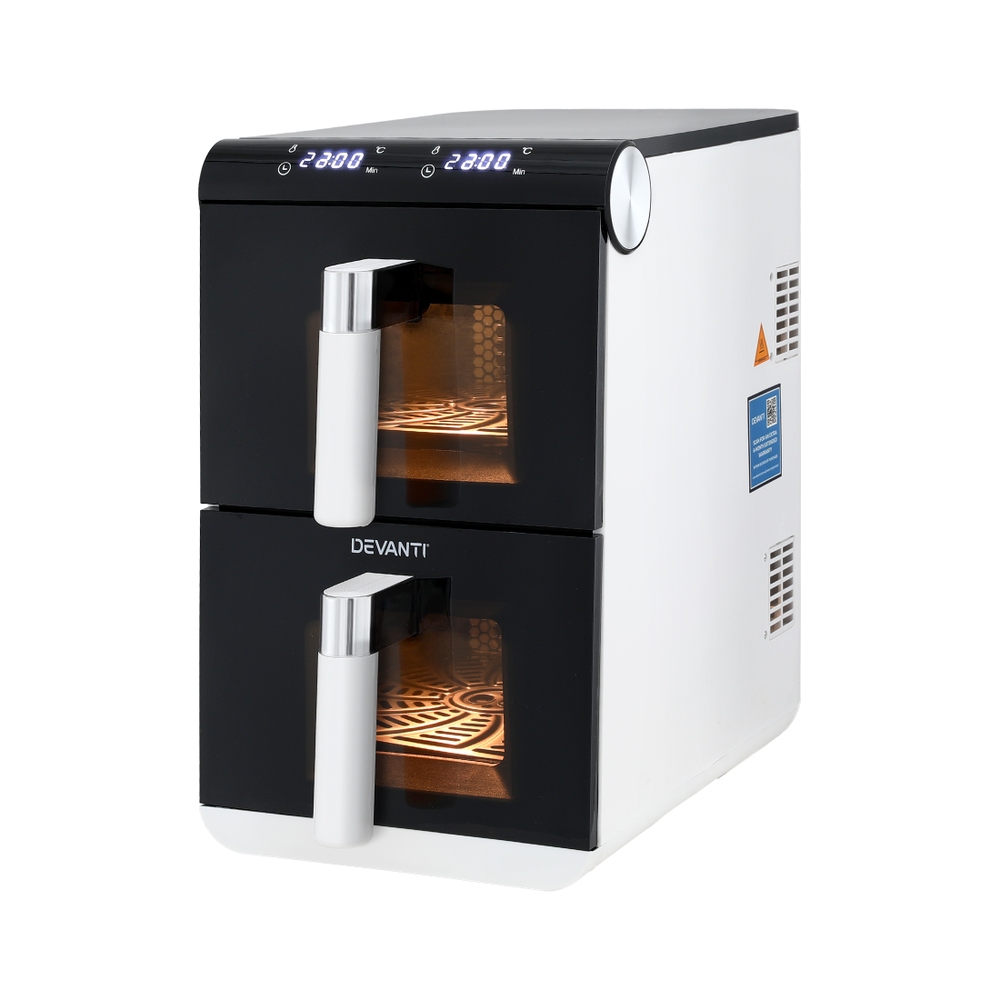 Devanti 11L Dual Zone Air Fryer Oven view 4