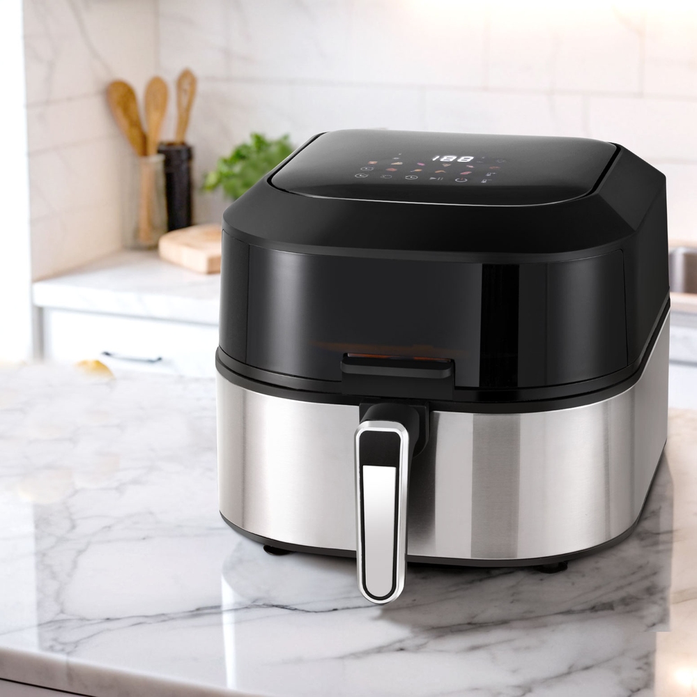 Devanti 5.5L Air Fryer & Grill LCD 1500W