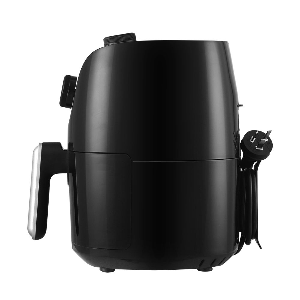 Devanti 2.5L Air Fryer 1200W Black view 4