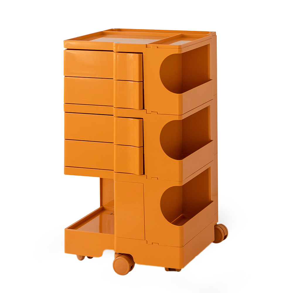 Artiss Boby Replica Storage Trolley 5 Tier Orange