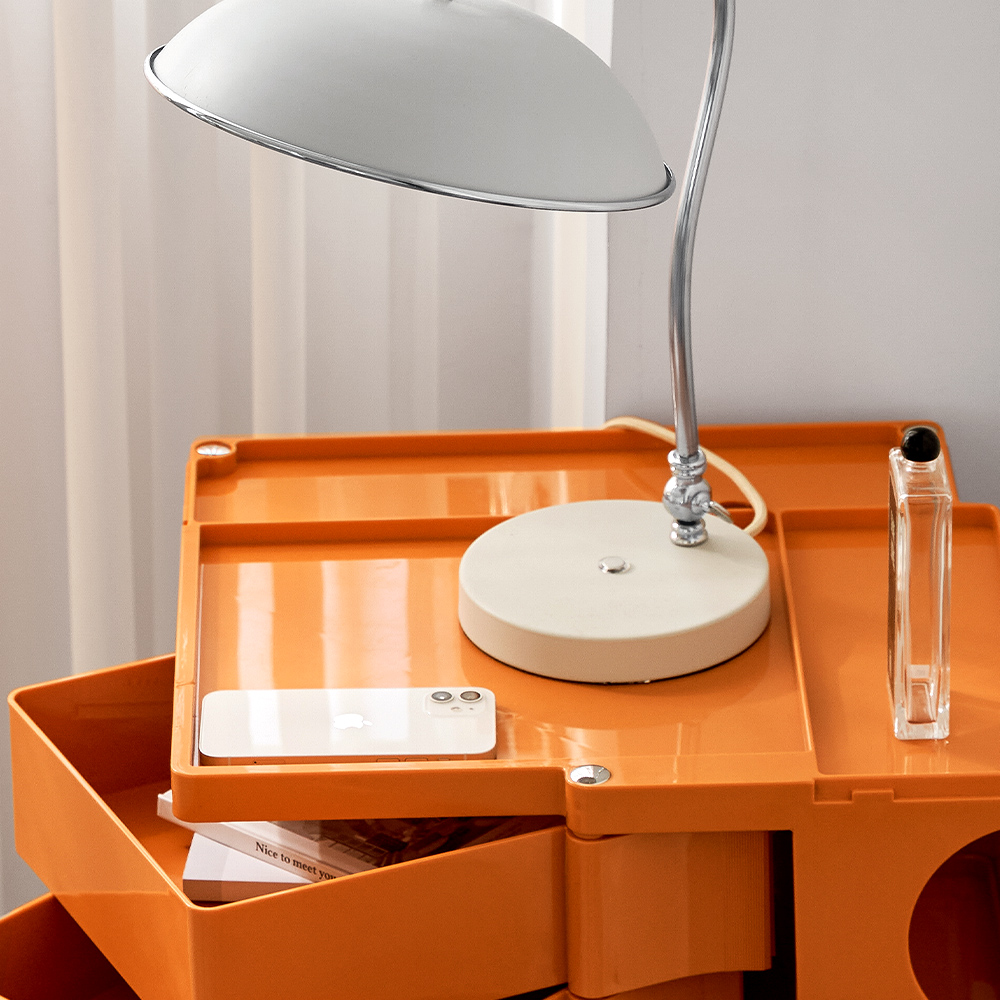 Artiss Boby Replica Storage Trolley 5 Tier Orange view 4