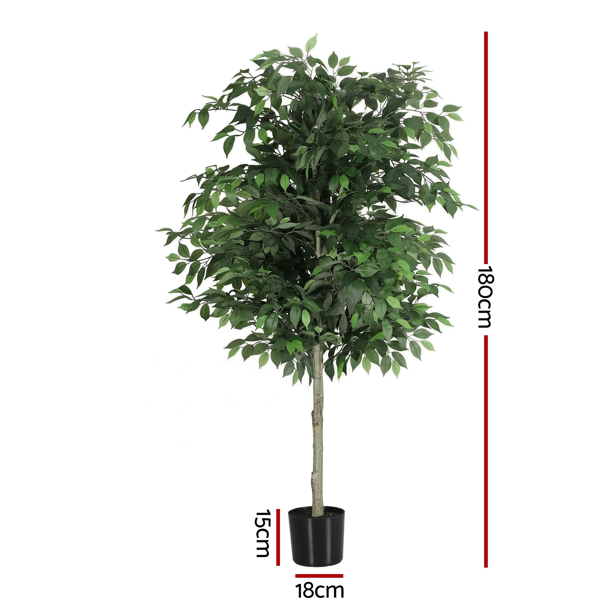 Artiss 180cm Artificial Ficus Tree view 3