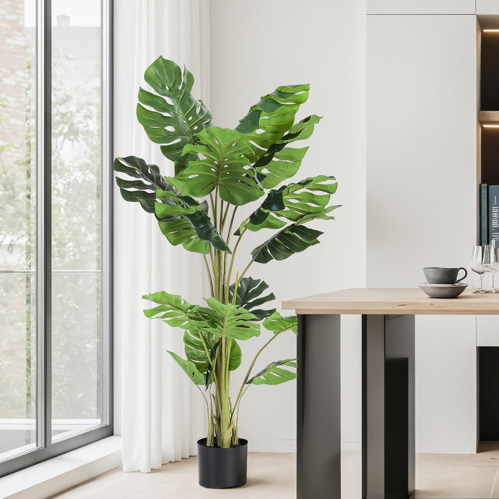 Artiss 140cm Artificial Monstera Tree