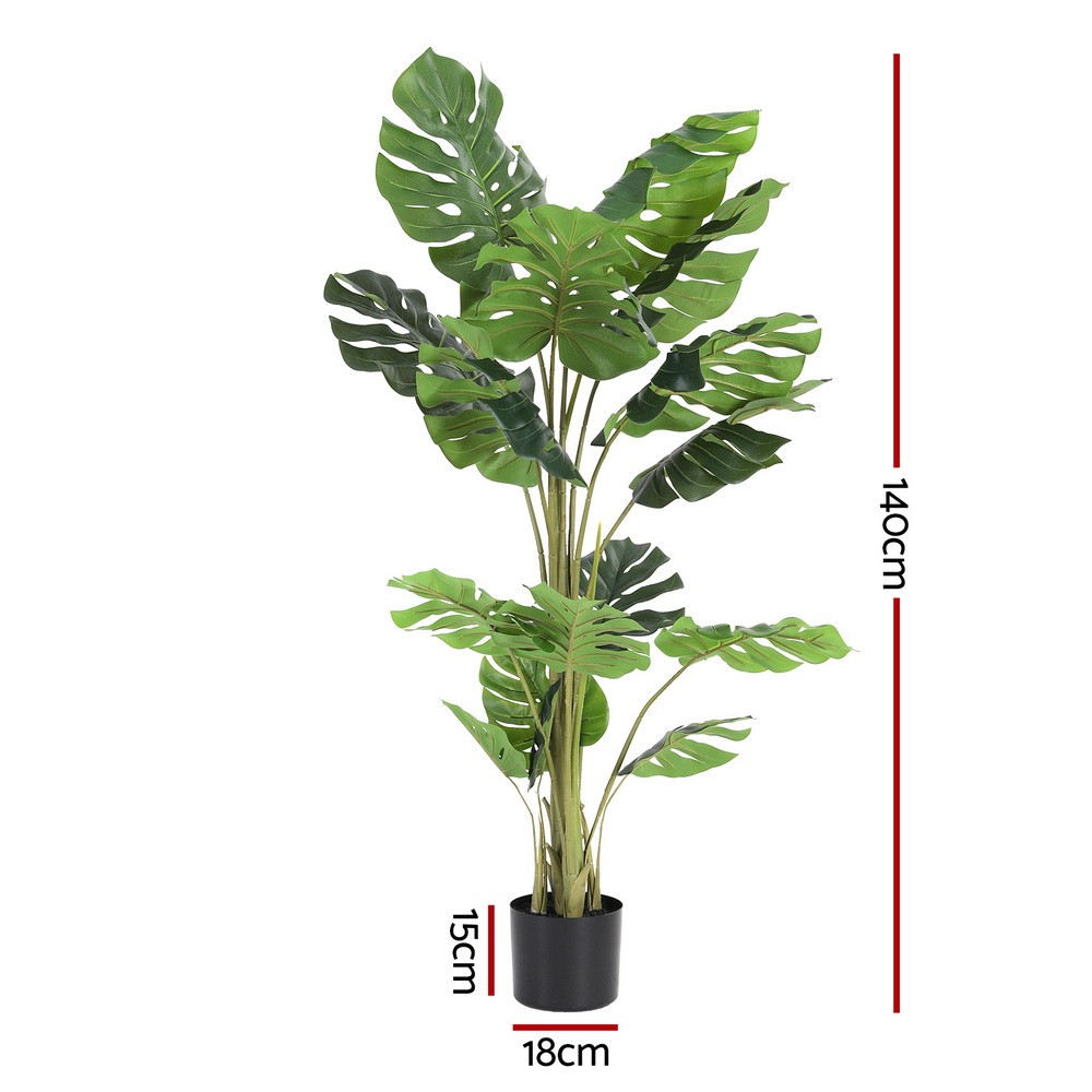 Artiss 140cm Artificial Monstera Tree view 3