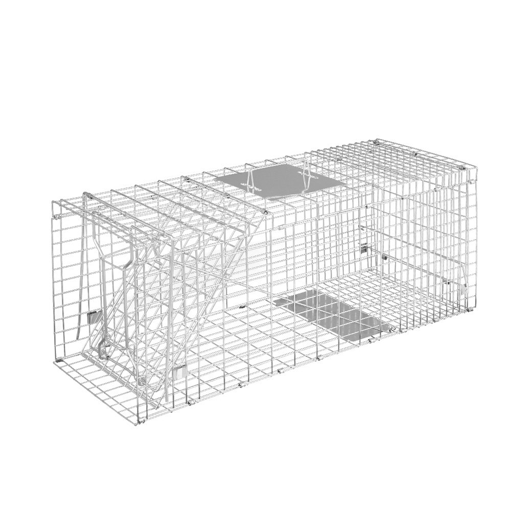 Gardeon Possum Animal Trap Cage 79x28cm Galvanised