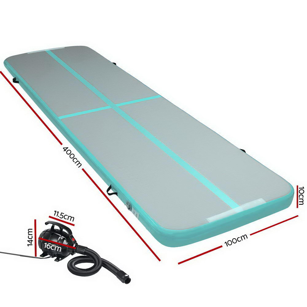 Everfit GoFun Air Track Mat with Pump, 3m to 5m Sizes view 2