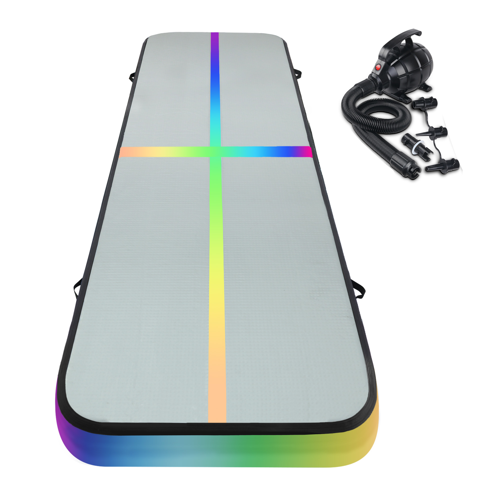 Everfit Air Track Mat with Pump for Gymnastics, 4m to 6m view 3