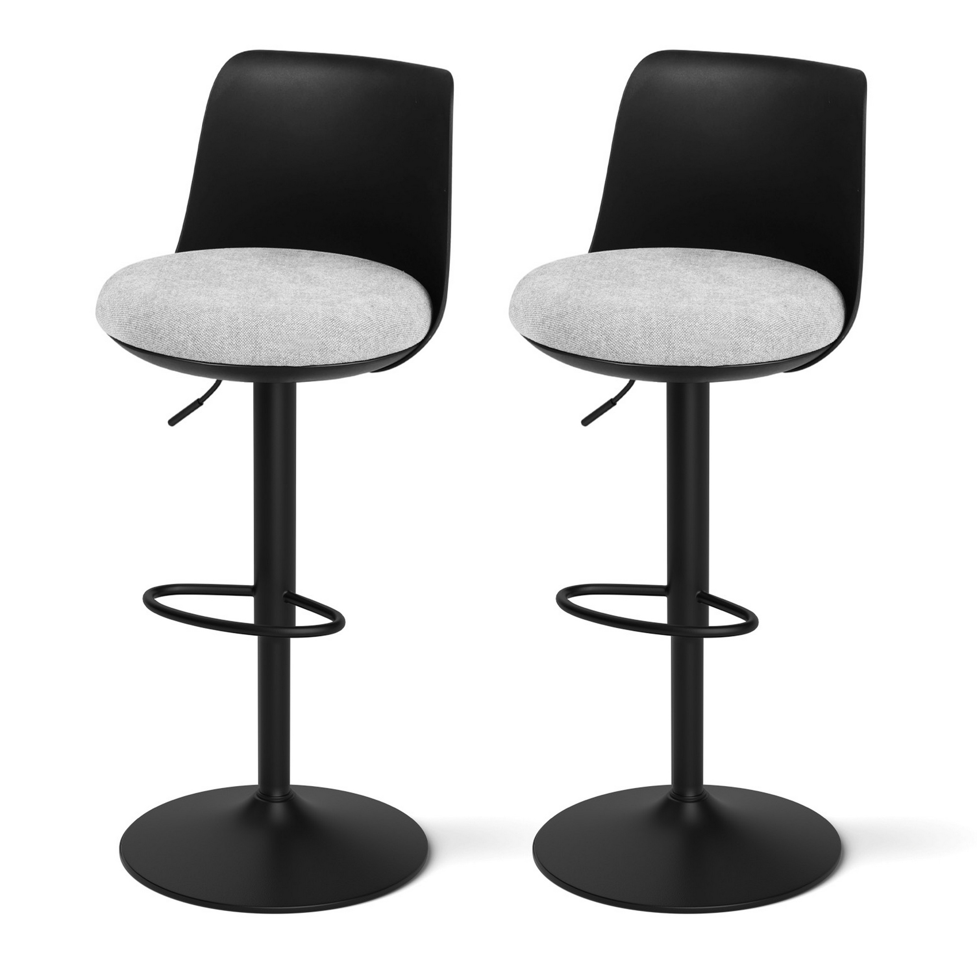 Artiss Bar Stools Faux Linen, Multi-Colour, Set of 2 or 4