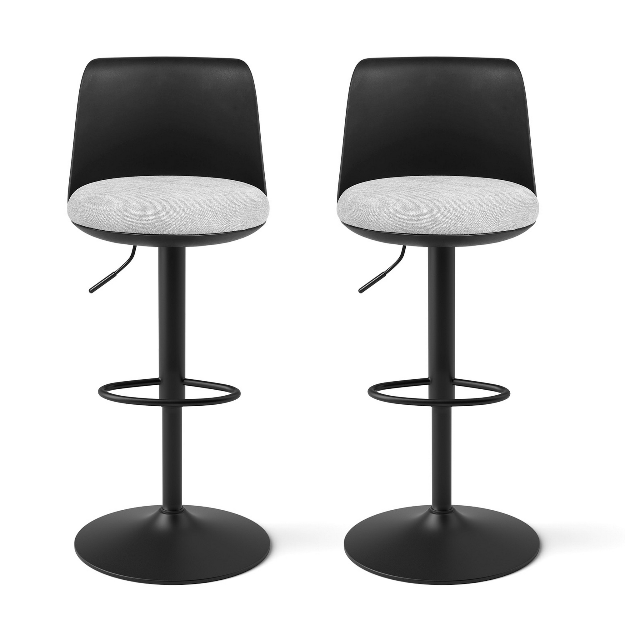 Artiss Bar Stools Faux Linen, Multi-Colour, Set of 2 or 4 view 3