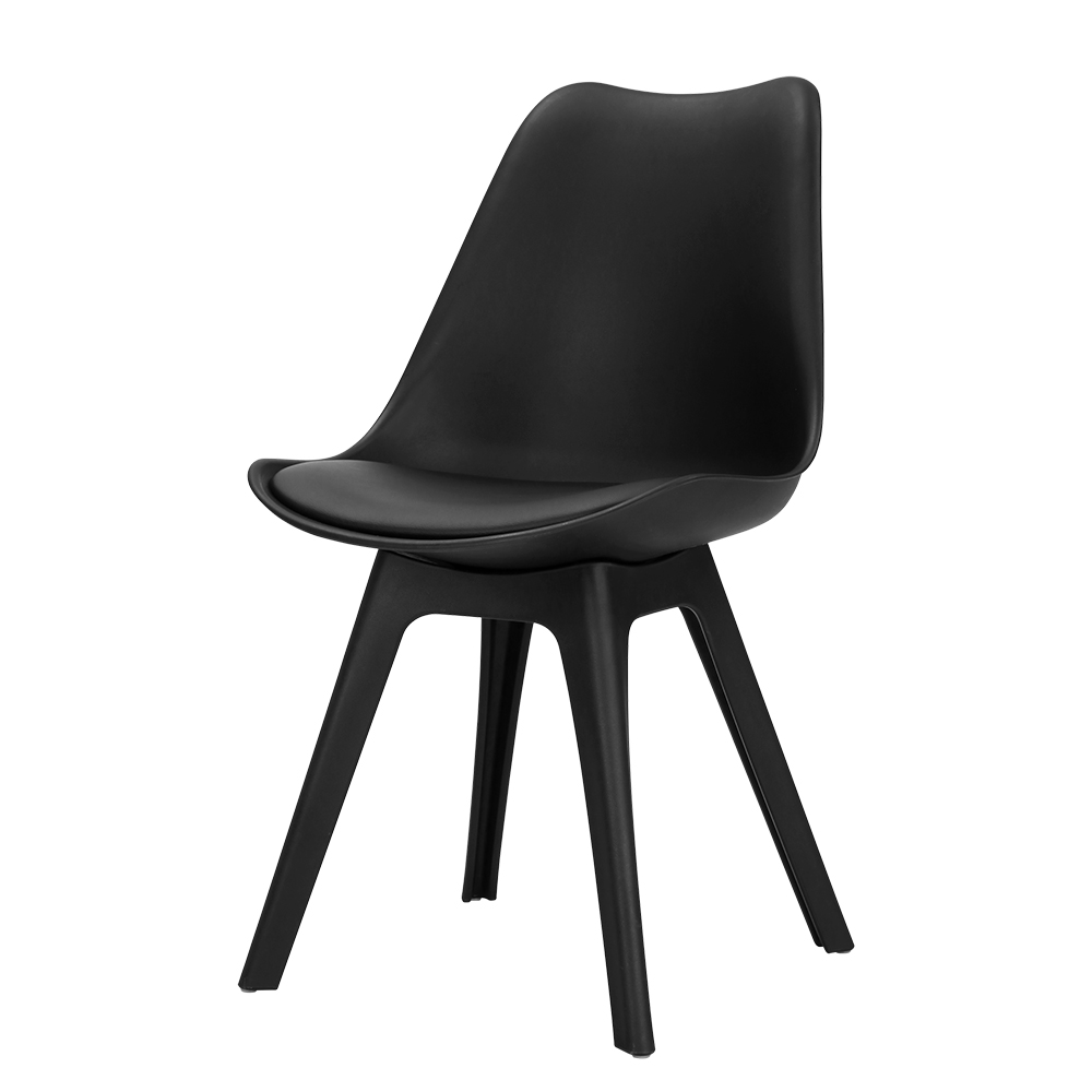 Artiss Replica DSW Dining Chairs, Set of 4, Black