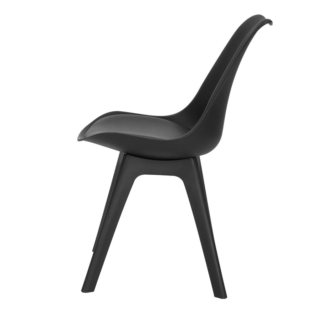 Artiss Replica DSW Dining Chairs, Set of 4, Black view 3