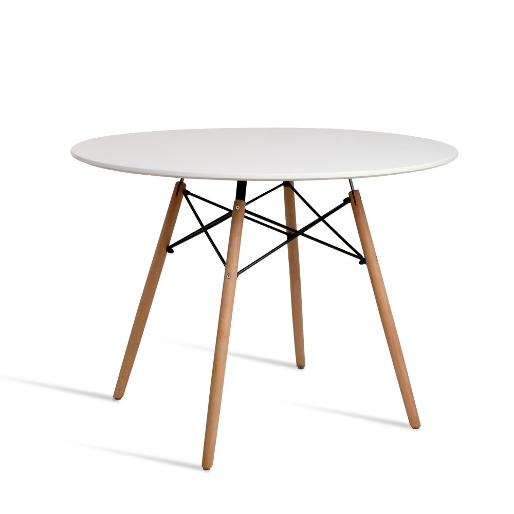 Artiss Round Dining Table White 4 to 6 Seater
