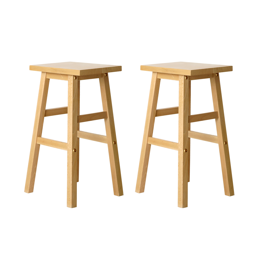 Artiss Baden Wooden Bar Stools, Set of 2 or 4 view 3