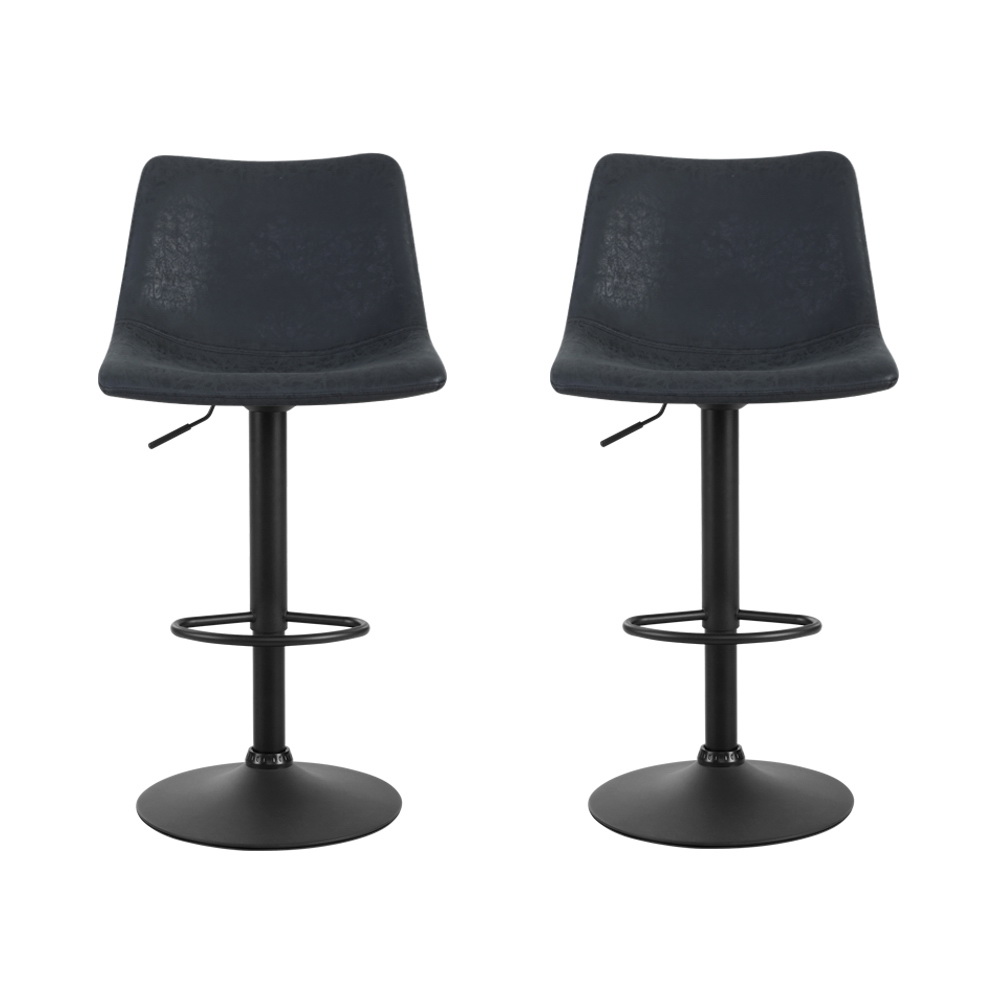 Artiss Vintage Swivel Gas Lift Bar Stools, Multiple Colours view 3