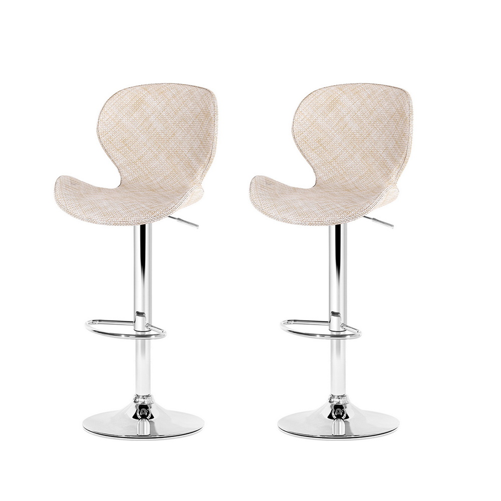 Artiss Bar Stools PE Rattan, Multi-Colour, Set of 2 or 4