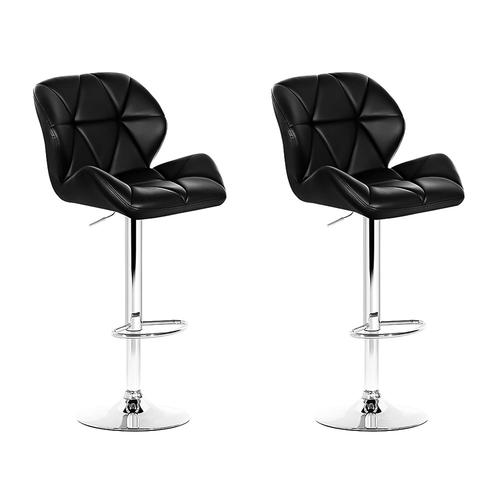 Artiss Padded Bar Stools with Gas Lift, Multiple Colours
