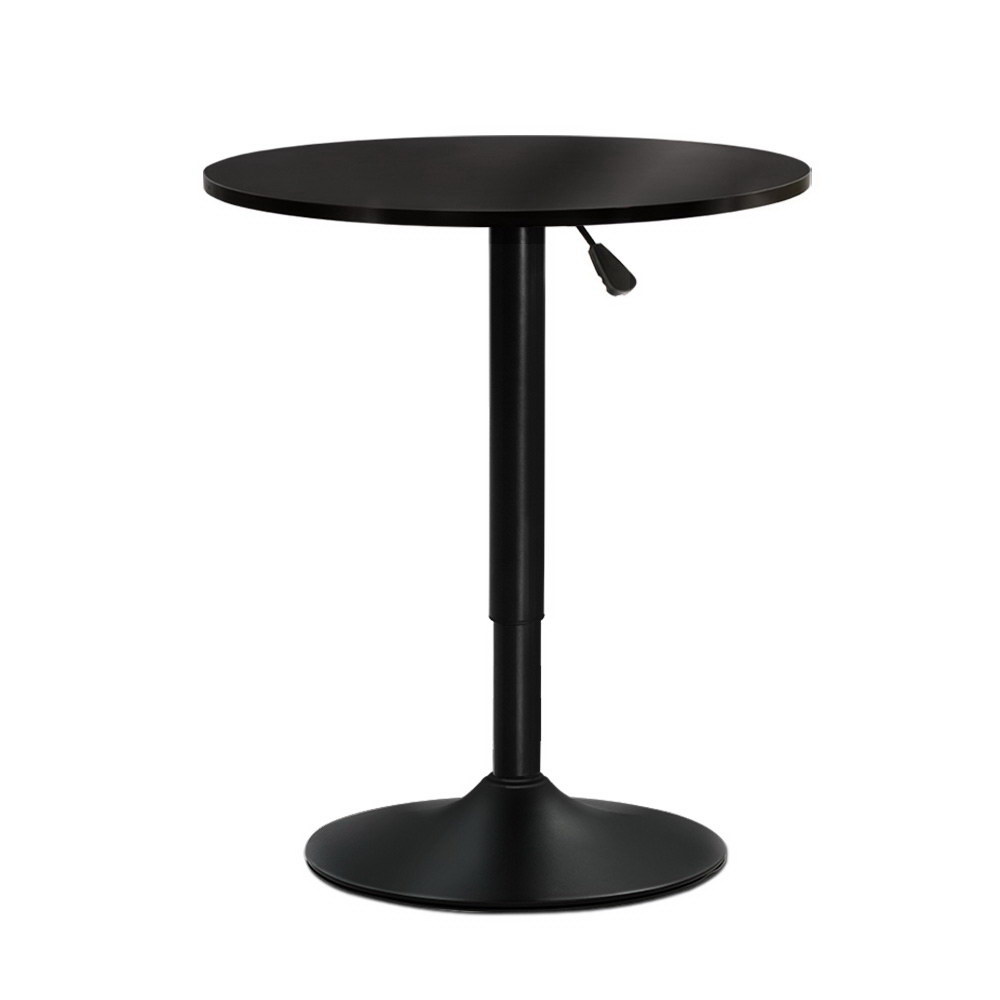 Artiss Round Bar Table, Adjustable Height, 2 Colours