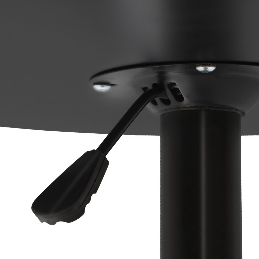 Artiss Round Bar Table, Adjustable Height, 2 Colours view 3