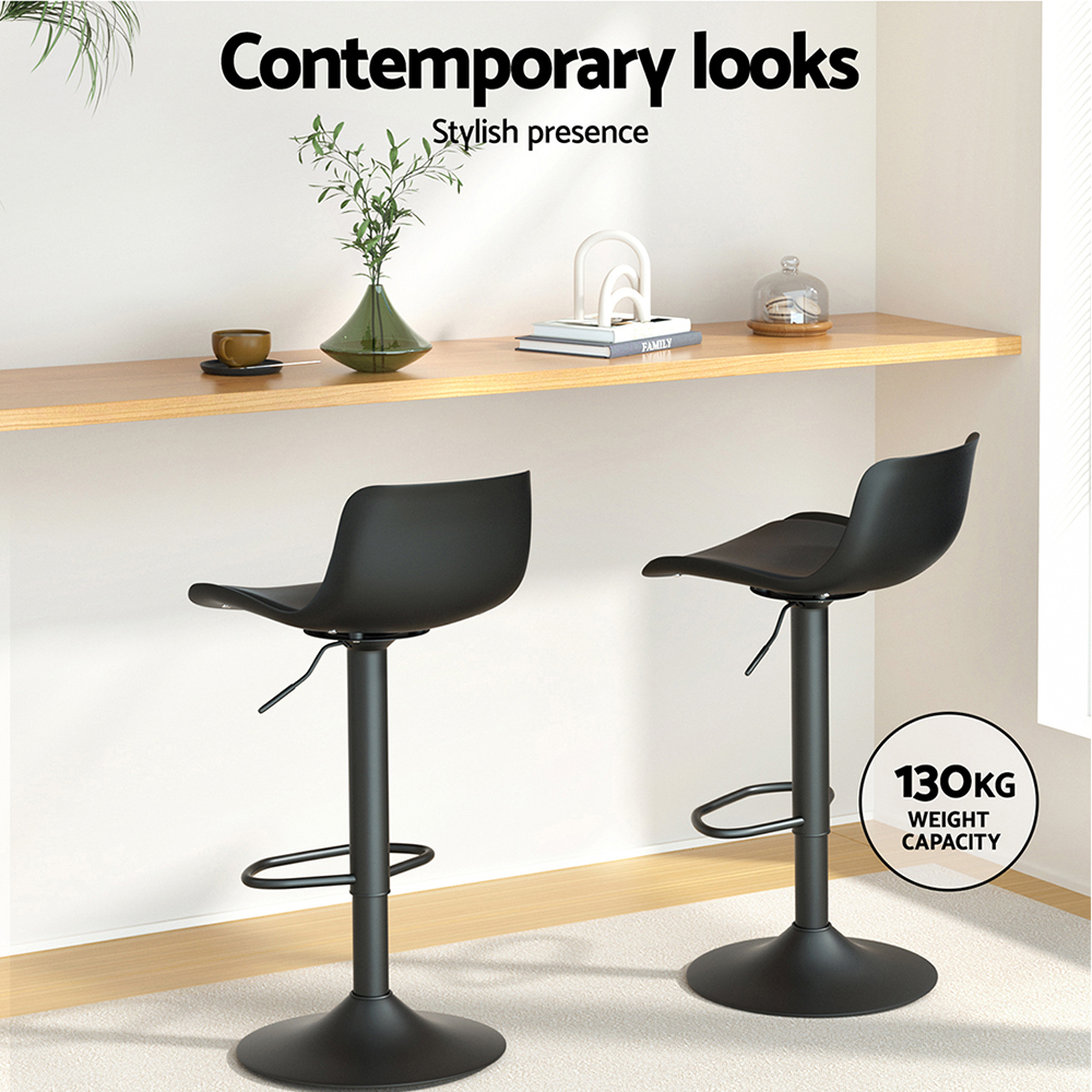 Artiss Fynn Bar Stools PU Leather, Multi-Colour, Set of 2 or 4 view 4