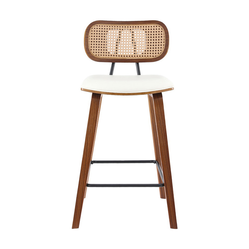 Artiss Rattan Bar Stools, Single or Set of 2 view 3