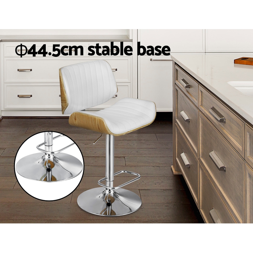 Artiss Galina Wooden Bar Stools, Single or Set of 2 view 5