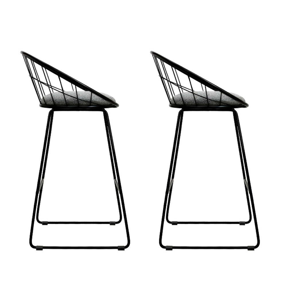 Artiss Bar Stools Padded Seat Metal, Set of 2 or 4 view 3