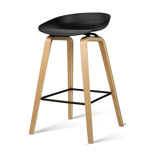 Artiss Bentwood Bar Stools Black Set of 4