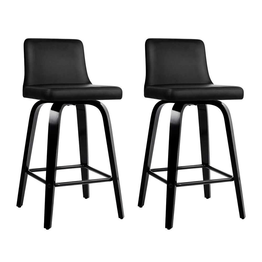 Artiss Leather Bar Stools, Single to Set of 3