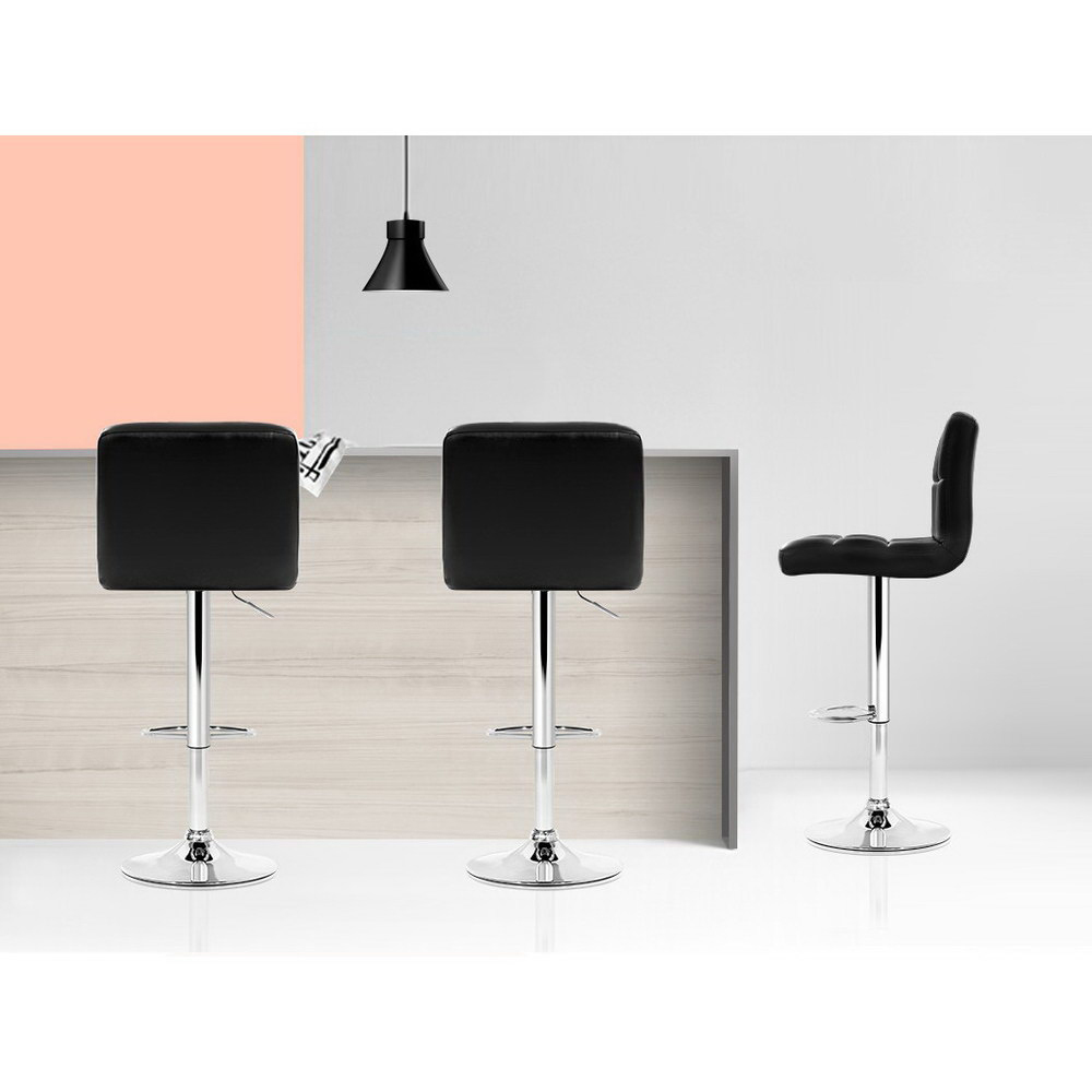 Artiss Noel Bar Stools Leather, Multi-Colour, Set of 2 or 4 view 5