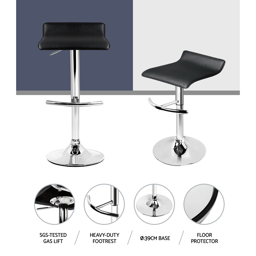 Artiss Sena Gas Lift Bar Stools in Multiple Colours view 5