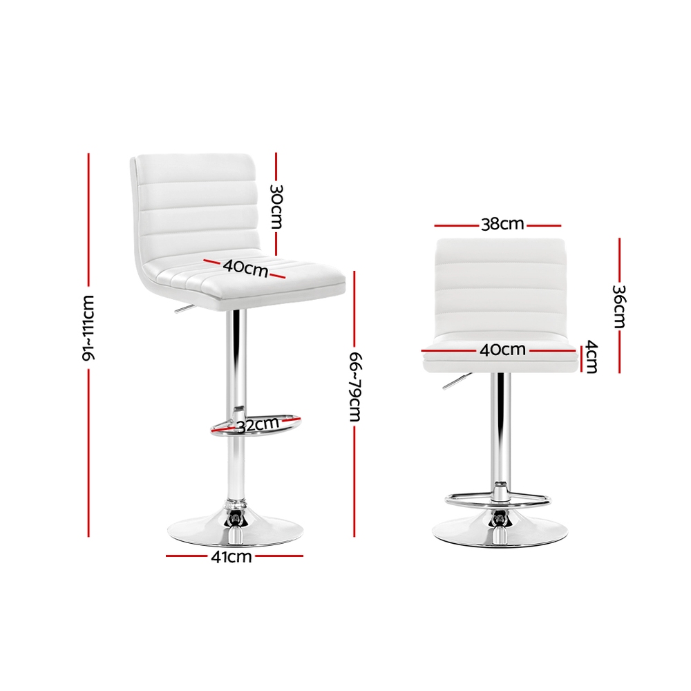 Artiss Bar Stools Faux Leather, Multi-Colour, Set of 2 or 4 view 2