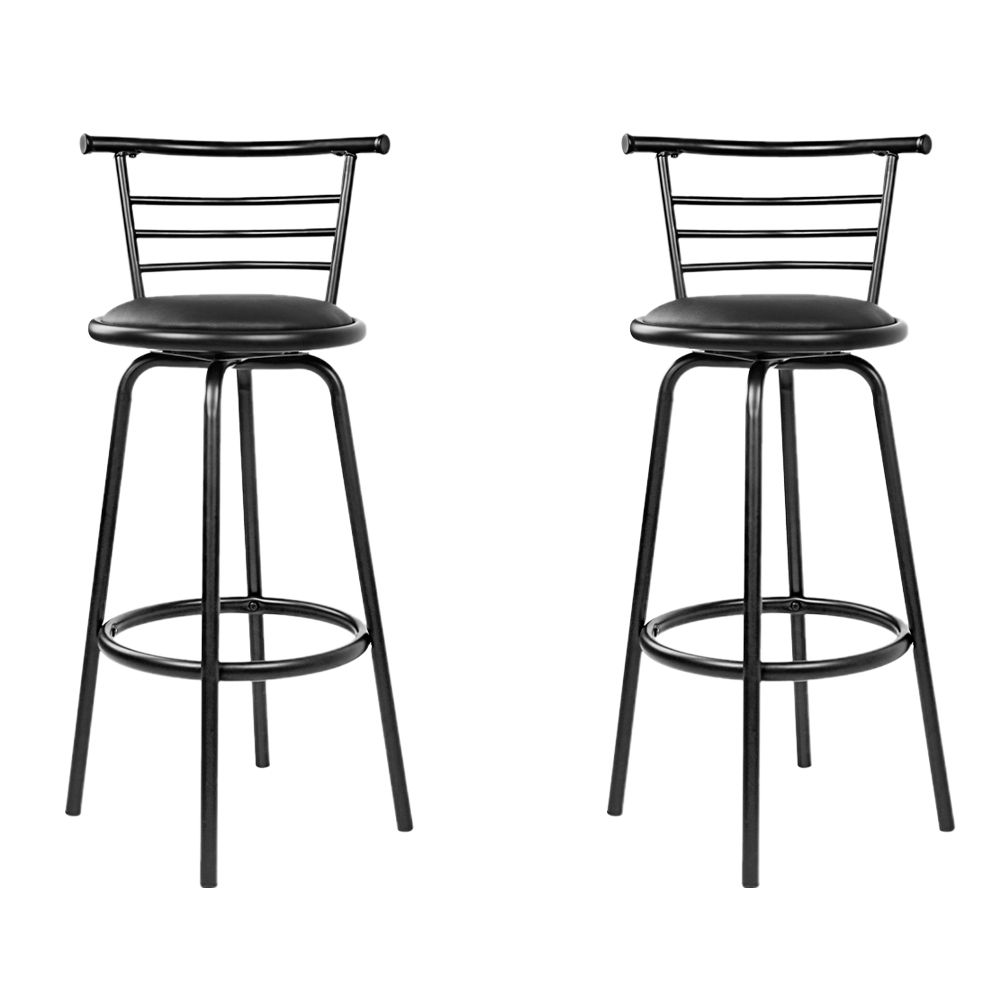 Artiss Bar Stools Swivel PU Leather, Set of 2 or 4 view 3
