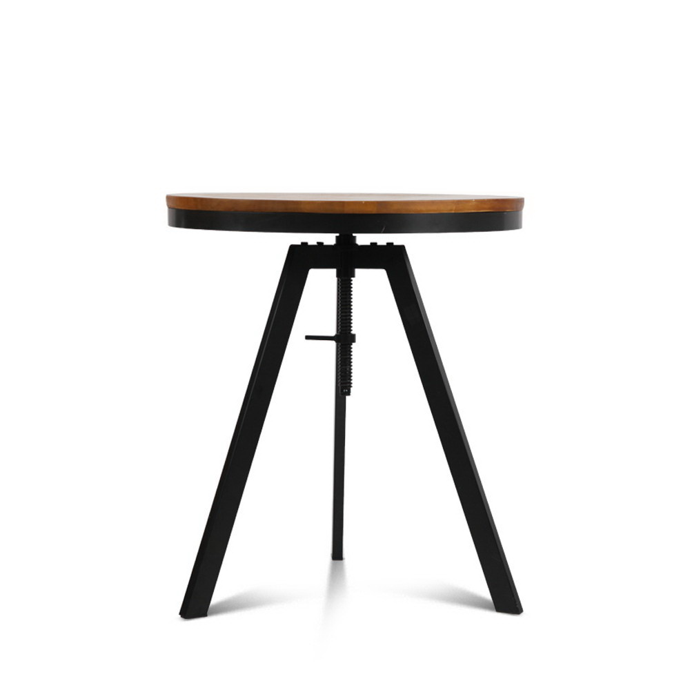Artiss Round Bar Table, 67 to 86cm Adjustable Height view 4