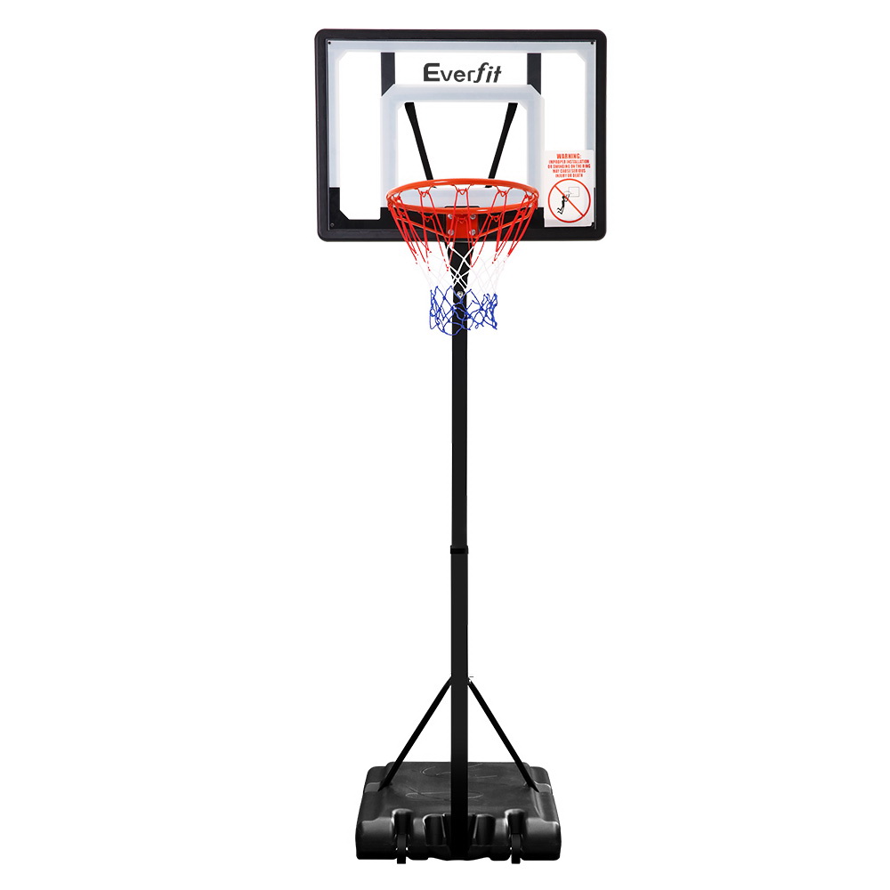 Everfit 2.6M Basketball Hoop Stand 32in PVC Backboard view 3