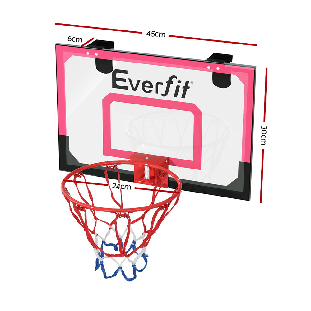 Everfit 23in Mini Basketball Hoop Door Wall Mounted view 2