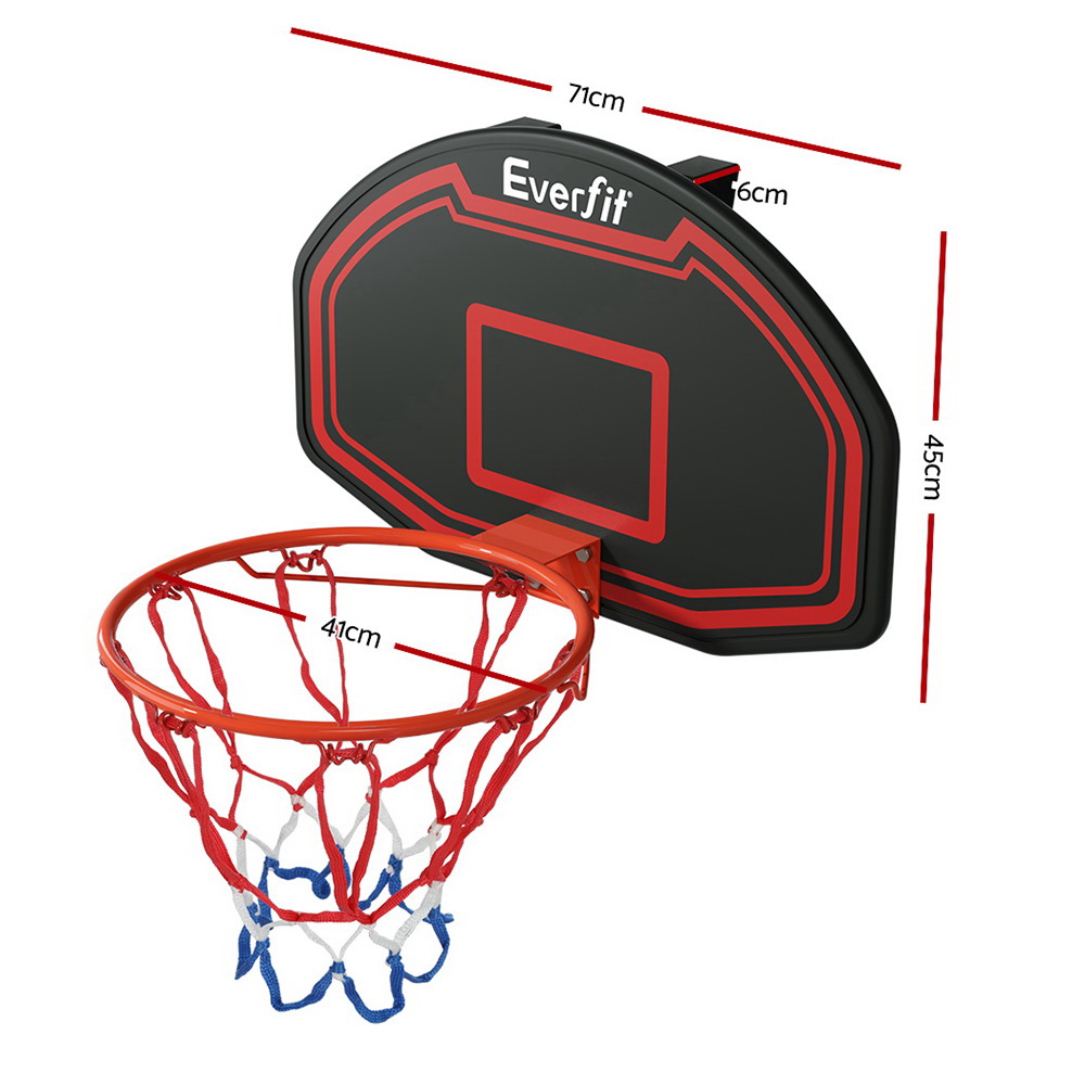 Everfit 38in Basketball Hoop Door Wall Mounted Ring view 2