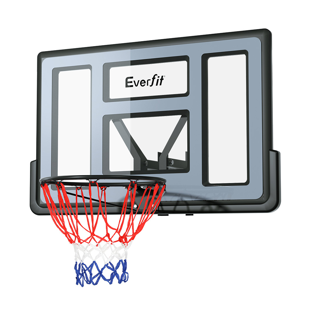 Everfit 45-Inch Basketball Hoop with Wall Mounted Backboard