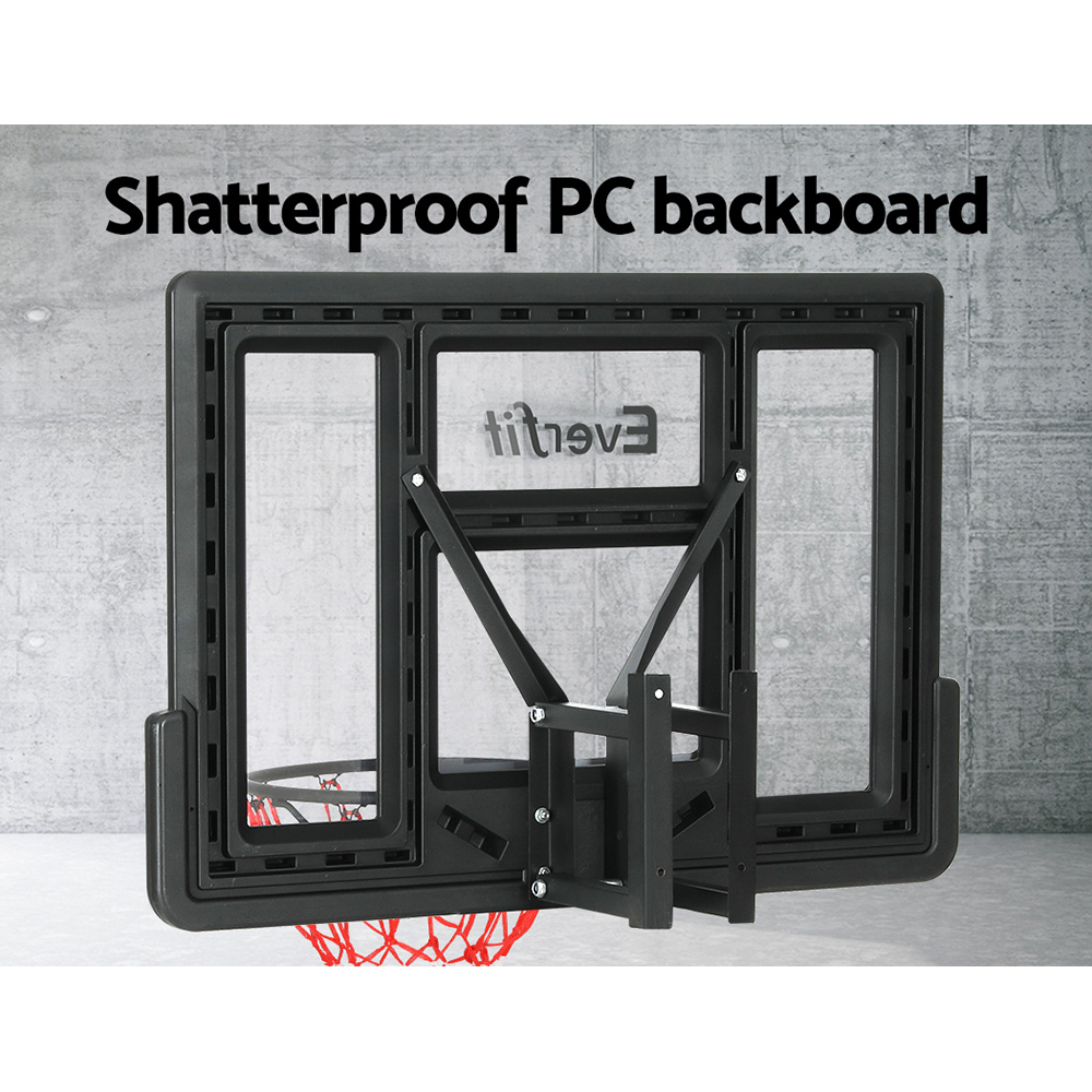 Everfit 45-Inch Basketball Hoop with Wall Mounted Backboard view 5
