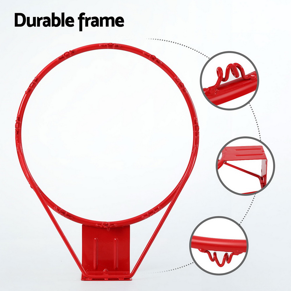 Everfit 45CM Basketball Ring Hoop with Weather Resistant Net view 5