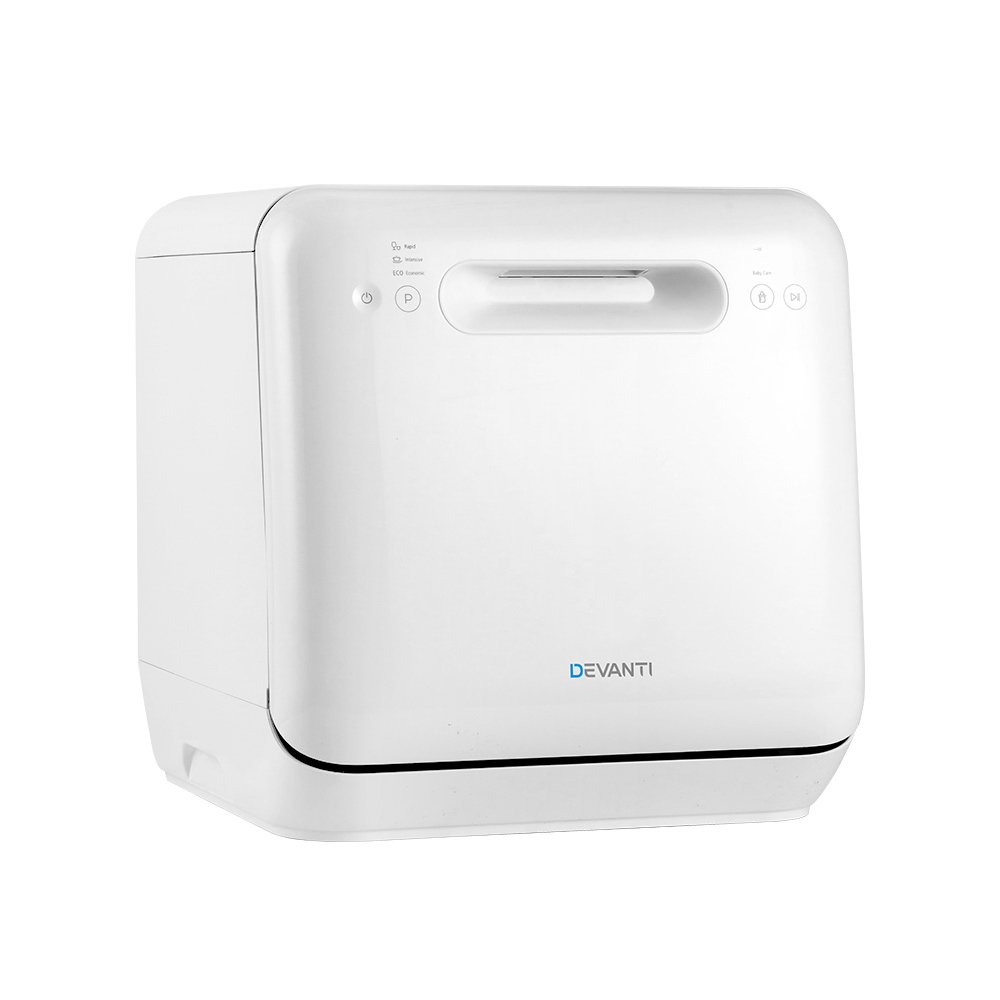 Devanti Benchtop Dishwasher with Touch Controls view 3