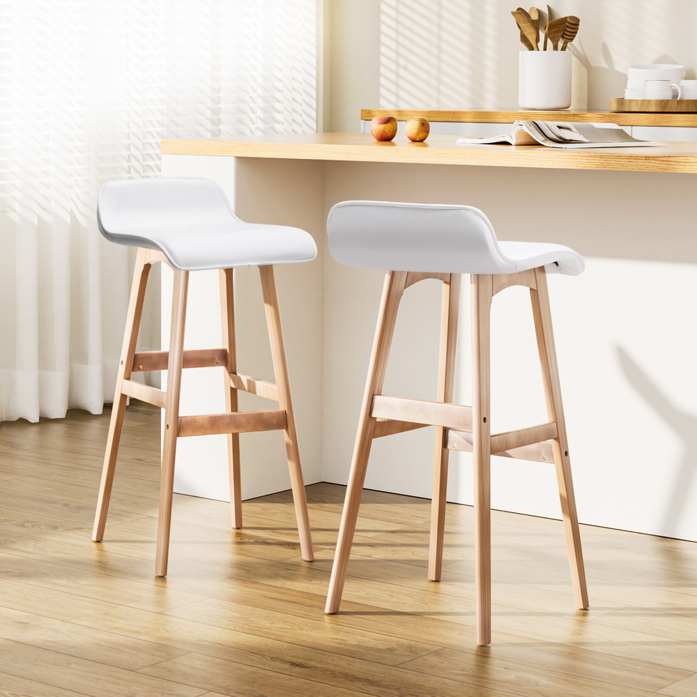 Artiss Sliva PU Leather Bar Stools in Multiple Colours