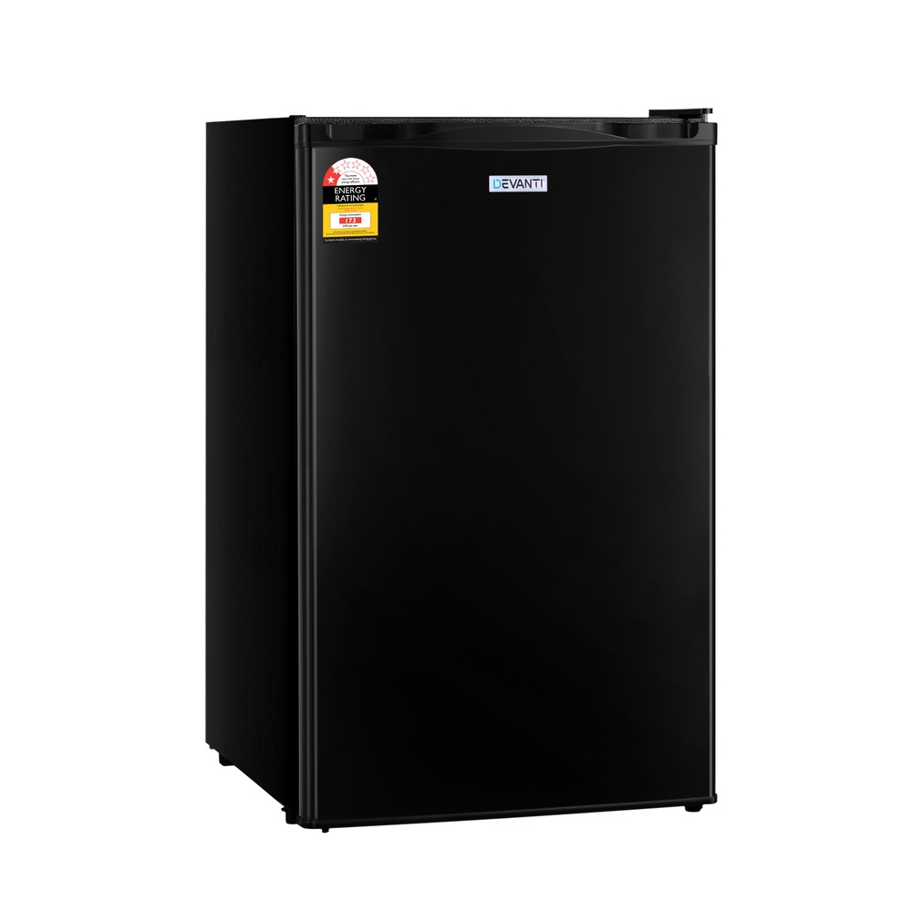 Devanti 110L Portable Bar Fridge Black view 3