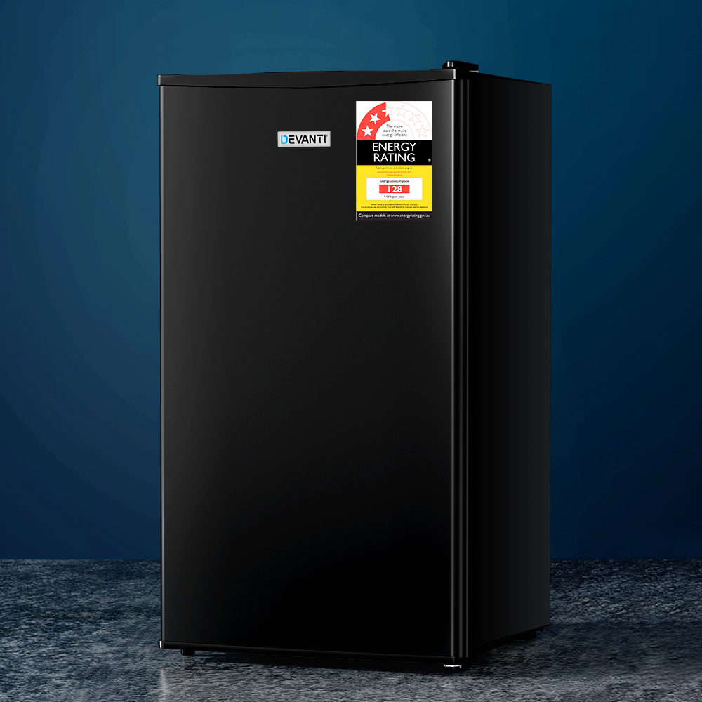 Devanti 95L Bar Fridge with Chiller Compartment