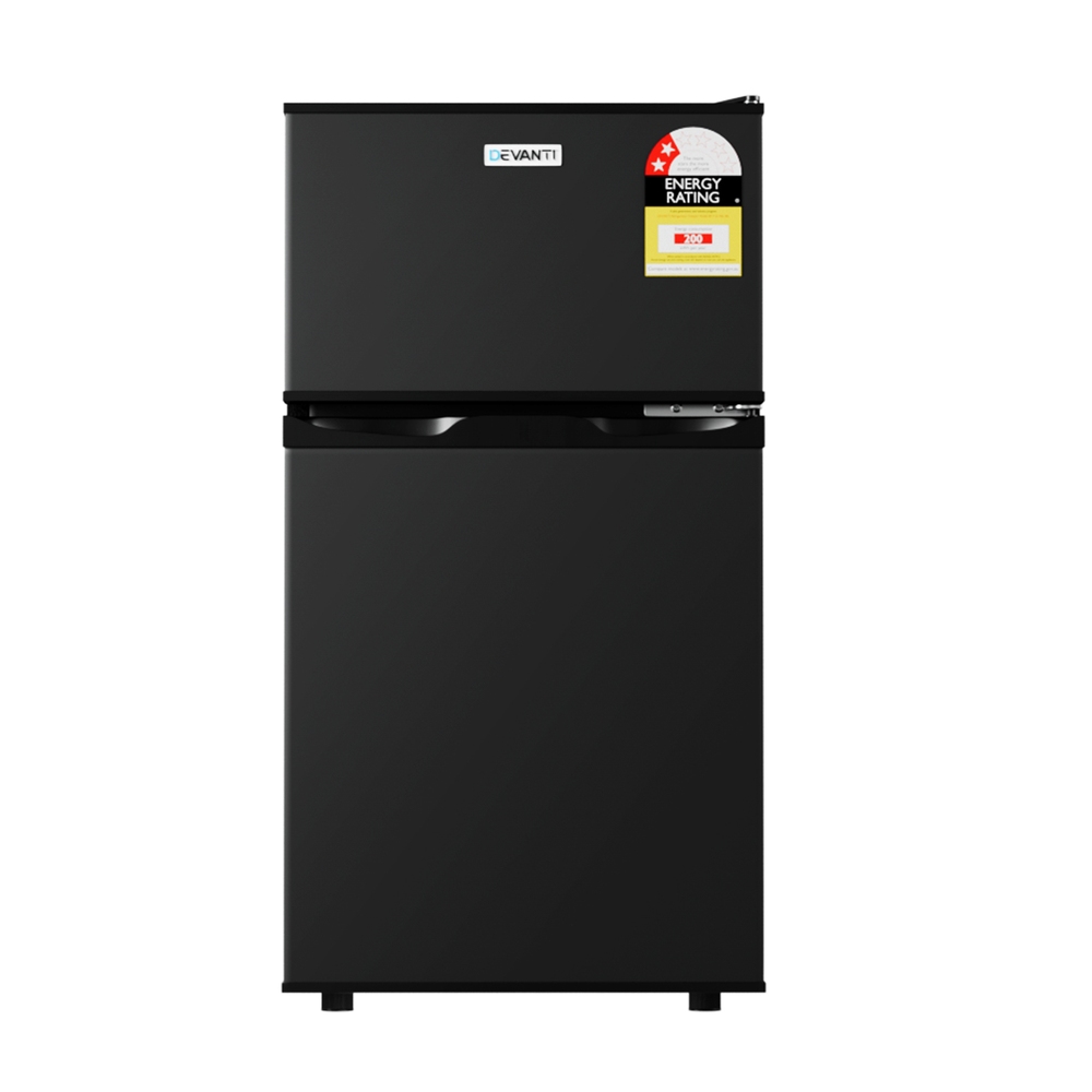 Devanti 85L Bar Fridge Mini Freezer Refrigerator view 3