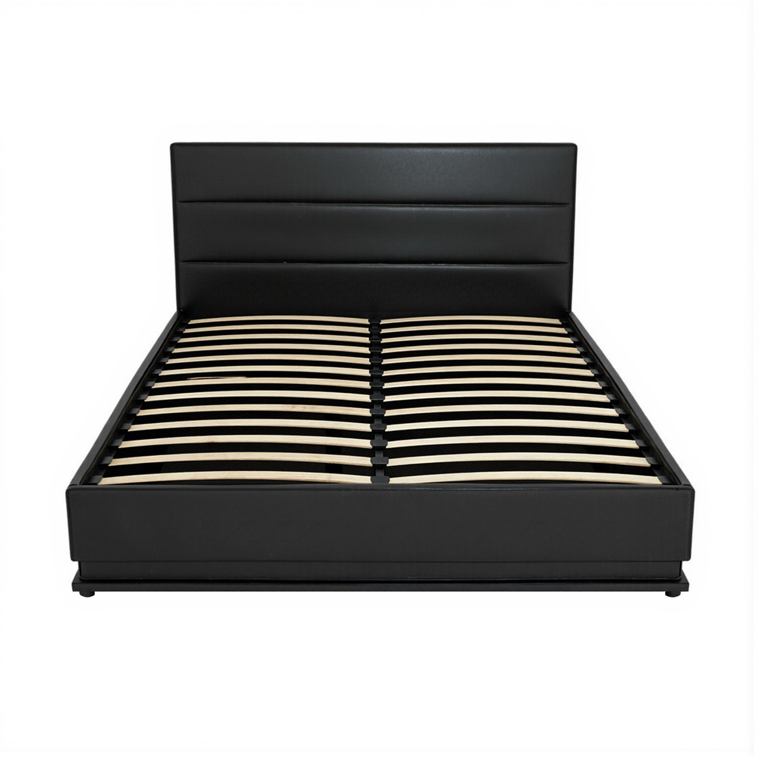 Artiss Lumi Gas Lift Leather Bed Frame, Various Colours view 3